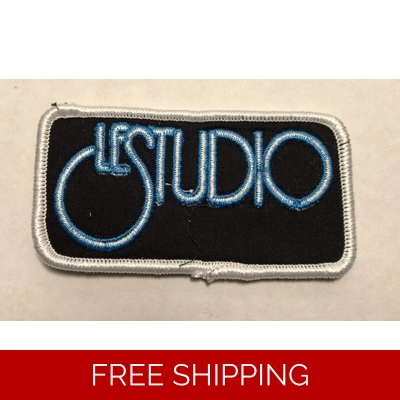 Le Studio Embroidered Patches W & B W Rim Front Logo